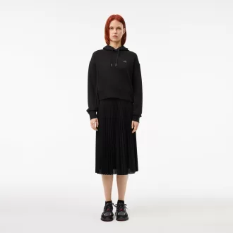 Elastic Waist Fluid Pleated Skirt