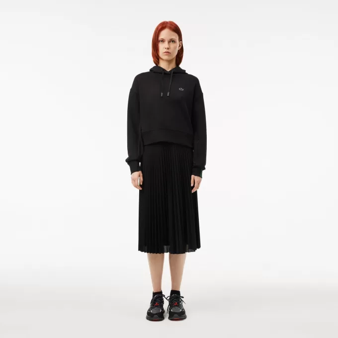 Elastic Waist Fluid Pleated Skirt