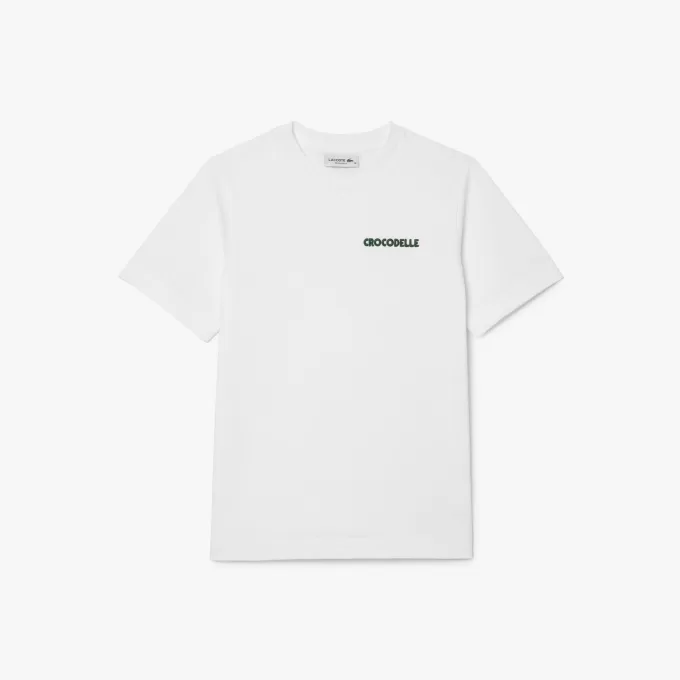 Embroidered Cotton T-shirt