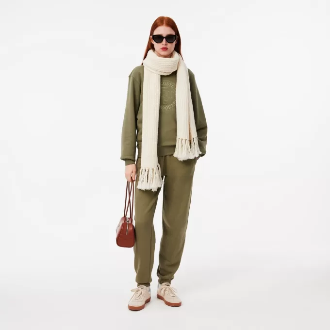 Embroidered Fleece Sweatshirt