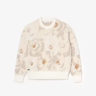 Floral Jacquard Intarsia Sweater