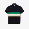 French Made Contrast Stripe Polo Shirt