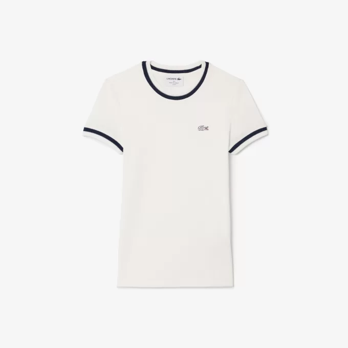 French Made Slim Fit Piqué T-shirt