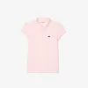 Girls’ Lacoste Scalloped Collar Mini Piqué Polo Shirt