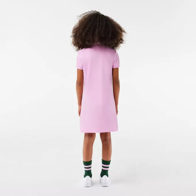 Girl’s Polo-Style Cotton Dress