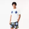 Heavy Cotton Argyle Print T-shirt