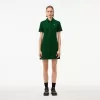 Heavy Piqué Buttoned Polo Dress