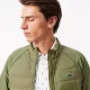 High Neck Quilted Golf Jacket