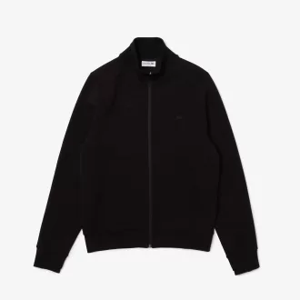 High Neck Zip- Up Sweatshirt