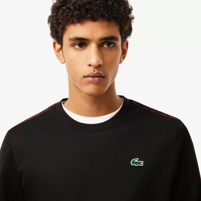 Jacquard Interlock Tennis Sweatshirt