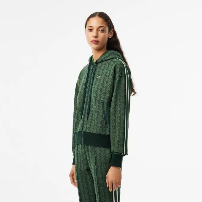 Jacquard Monogram Hoodie