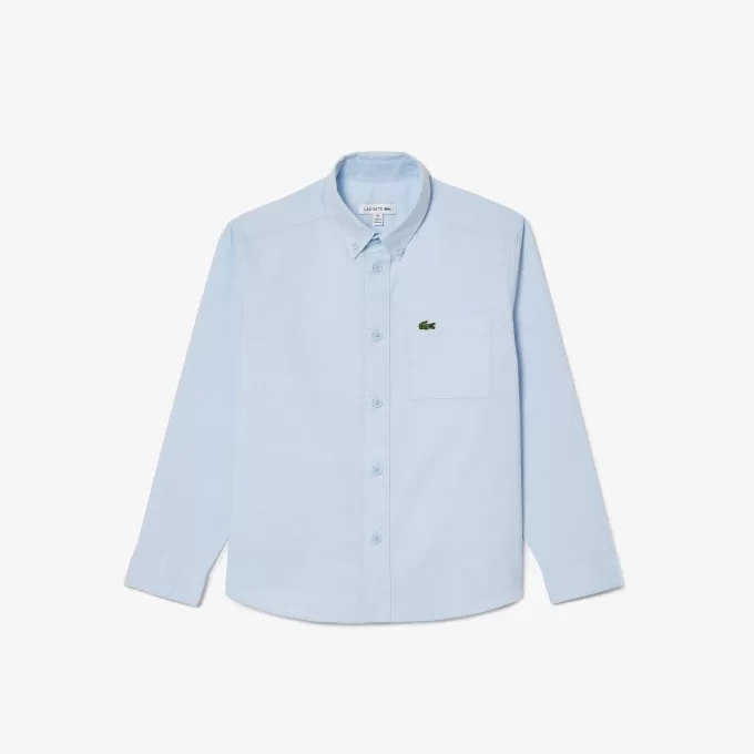 Kids’ Lacoste Contrast Pocket Shirt