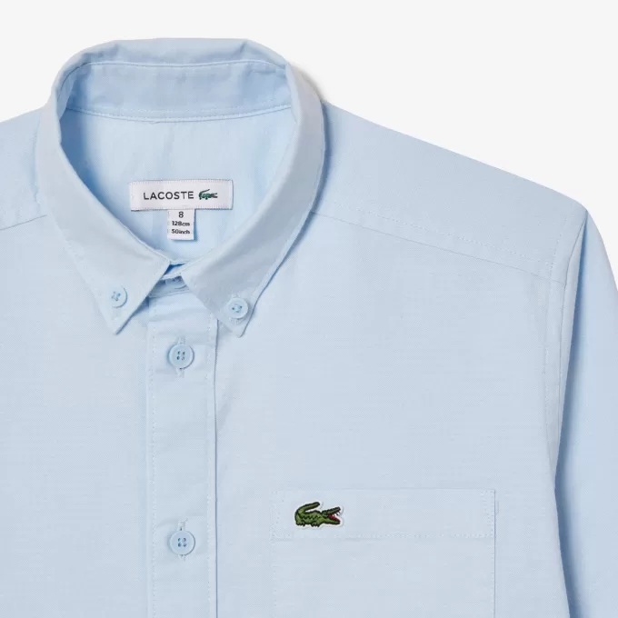 Kids’ Lacoste Contrast Pocket Shirt