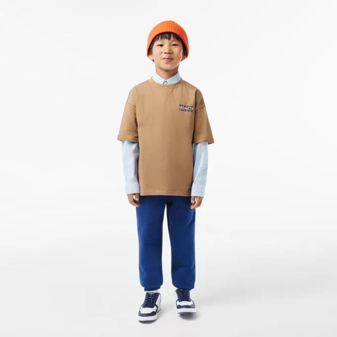 Kids’ Lacoste Contrast Pocket Shirt