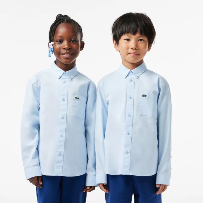 Kids’ Lacoste Contrast Pocket Shirt