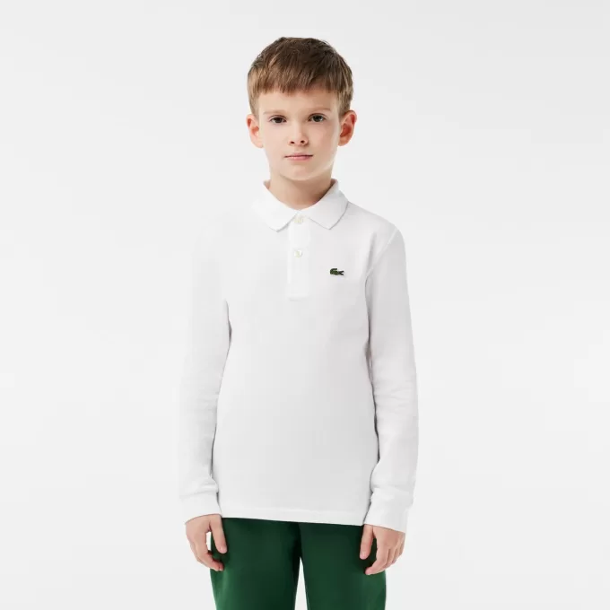 Kids’ Lacoste Regular Fit Petit Piqué Polo Shirt