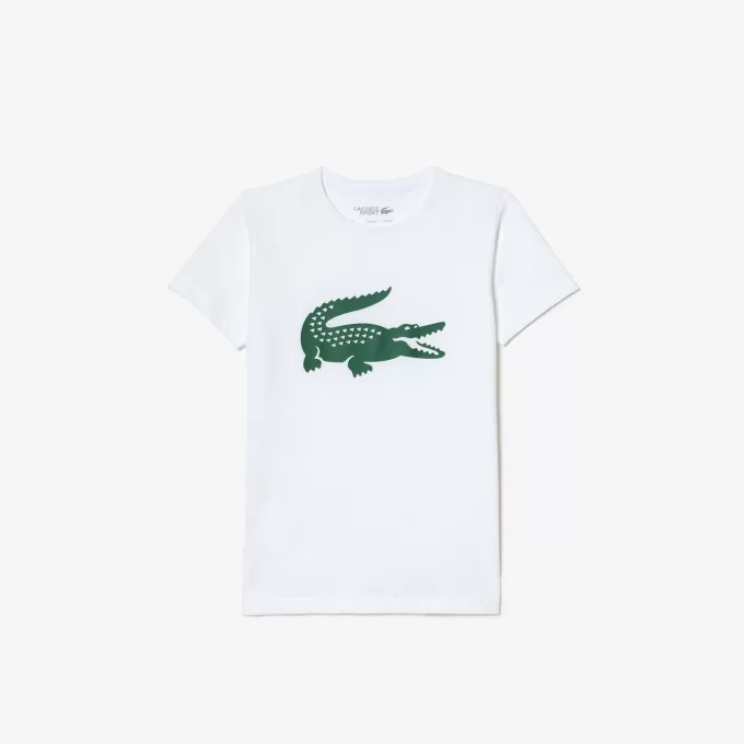 Kids’ Lacoste SPORT Tennis Technical Jersey Oversized Croc T-shirt