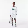 Kids’ Lacoste SPORT Tennis Technical Jersey Oversized Croc T-shirt