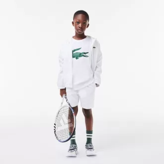 Kids’ Lacoste SPORT Tennis Technical Jersey Oversized Croc T-shirt