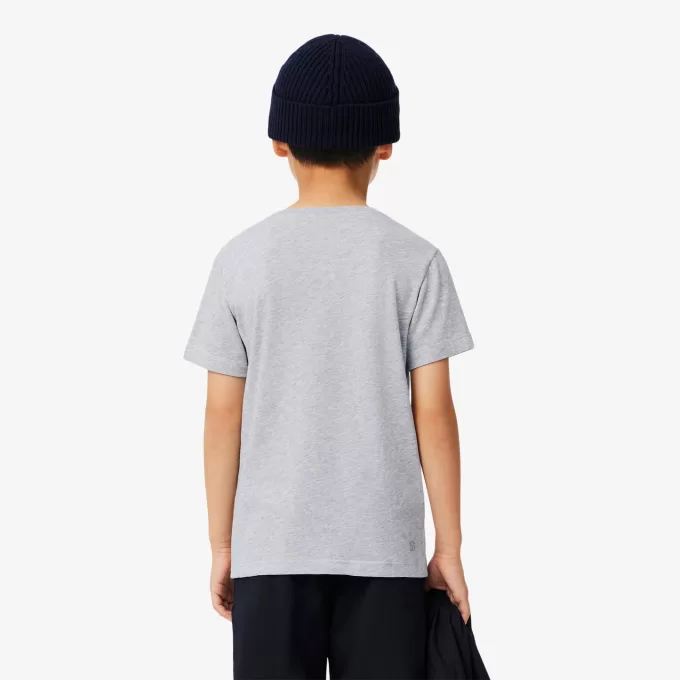 Kids’ Lacoste SPORT Tennis Technical Jersey Oversized Croc T-shirt