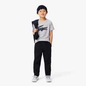 Kids’ Lacoste SPORT Tennis Technical Jersey Oversized Croc T-shirt