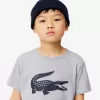 Kids’ Lacoste SPORT Tennis Technical Jersey Oversized Croc T-shirt
