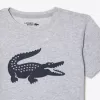 Kids’ Lacoste SPORT Tennis Technical Jersey Oversized Croc T-shirt