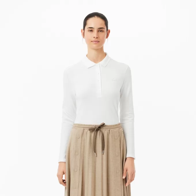 L.12.D Slim Fit Stretch Piqué Polo Shirt