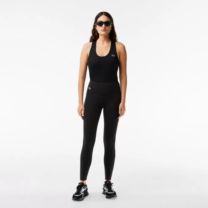 Lacoste Print Ultra-Dry Stretch Sport Leggings