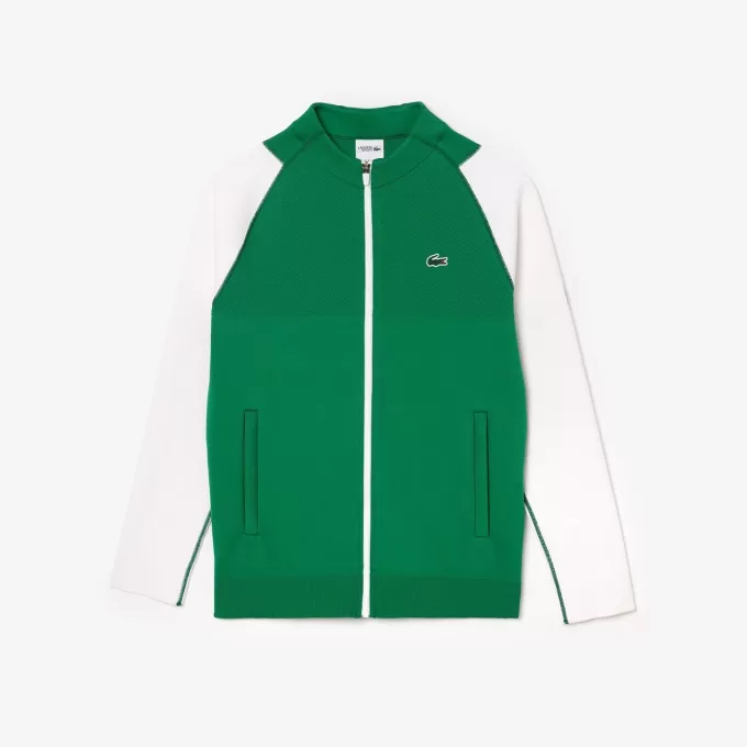Lacoste Tennis x Novak Djokovic Jacquard Jacket