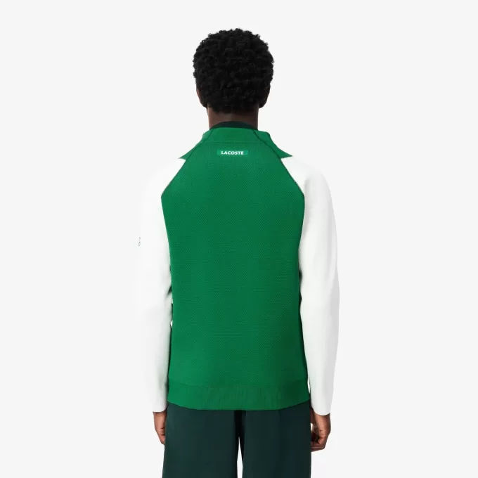Lacoste Tennis x Novak Djokovic Jacquard Jacket