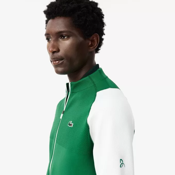 Lacoste Tennis x Novak Djokovic Jacquard Jacket