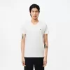 Lightweight Cotton Pima V Neck T-shirt