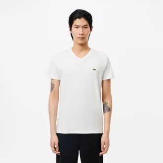 Lightweight Cotton Pima V Neck T-shirt