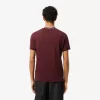 Lightweight Piqué Jacquard Neck T-shirt