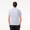 Lightweight Piqué Jacquard Neck T-shirt