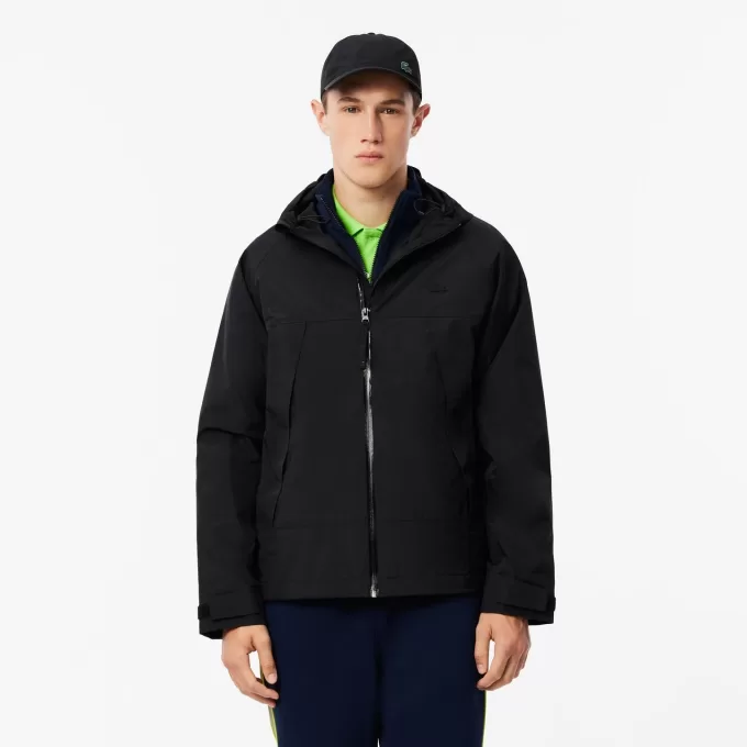 Lightweight Water Repellent Hooded Jacket