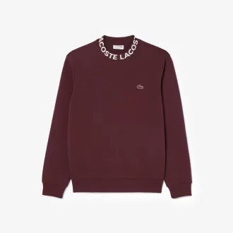Logo Jacquard Crew Neck Sweatshirt