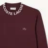 Logo Jacquard Crew Neck Sweatshirt