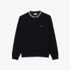 Logo Jacquard Crew Neck Sweatshirt