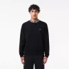 Logo Jacquard Crew Neck Sweatshirt