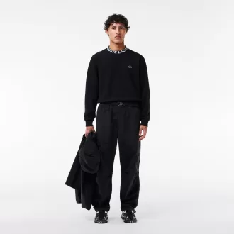 Logo Jacquard Crew Neck Sweatshirt