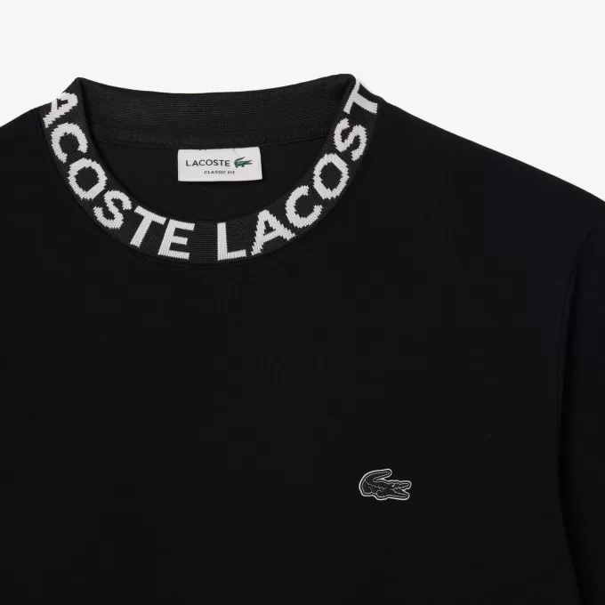 Logo Jacquard Crew Neck Sweatshirt