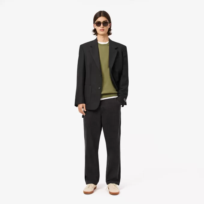 Logo Strip Crew Neck Sweatshirt