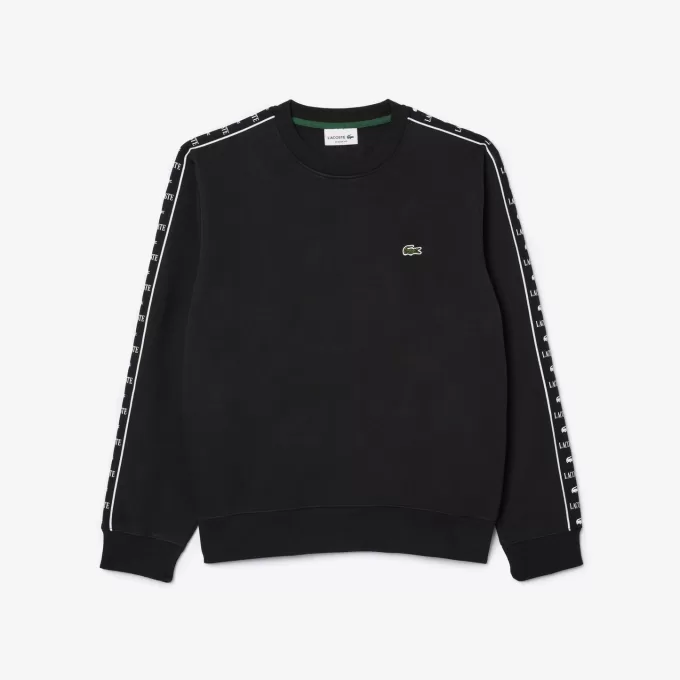 Logo Strip Crew Neck Sweatshirt