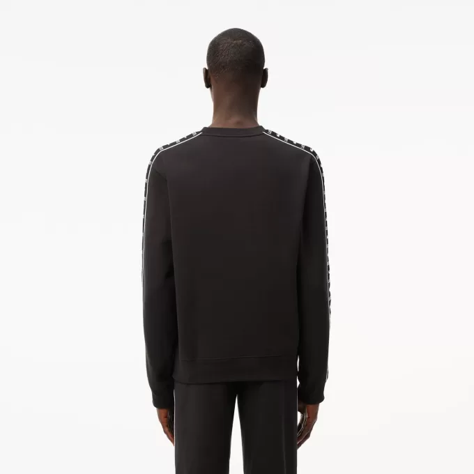 Logo Strip Crew Neck Sweatshirt