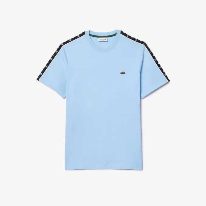 Logo Stripe Cotton T-shirt