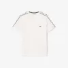 Logo Stripe Cotton T-shirt