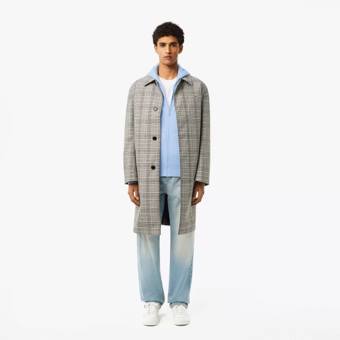 Logo Stripe Zip-Up Hoodie