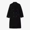 Long Pure Wool Coat